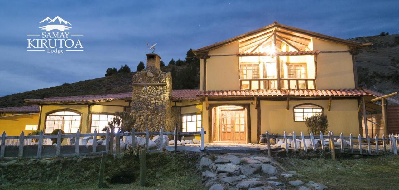 Samay Kirutoa Lodge Quilotoa Extérieur photo