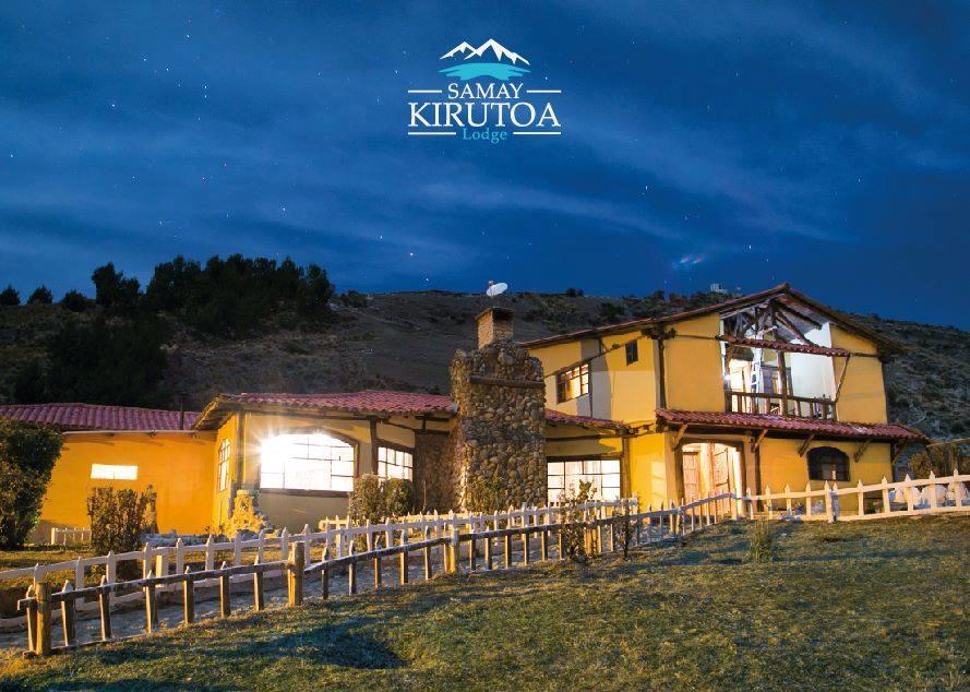 Samay Kirutoa Lodge Quilotoa Extérieur photo